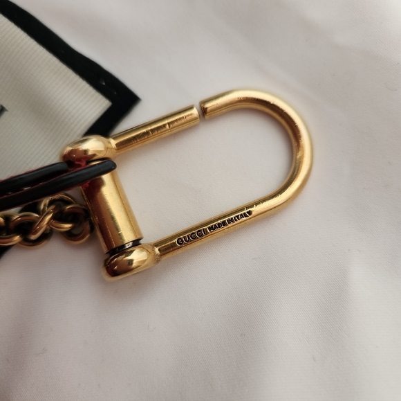 Gucci Marmont GG Red Leather Zip Around Coin Purse Wallet - Picture 7 of 8